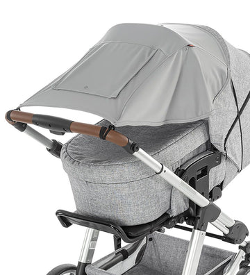 Reer Zonnenscherm Naar Kinderwagen - UV50+ - Grijs - Reer - OneSize - Zonnenscherm voor kinderwagens