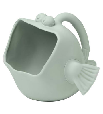 Scrunch Scoop - 20x15 cm - BIG Mondvormig Fish - Sage Green - Scrunch - OneSize - Zandspeelgoed