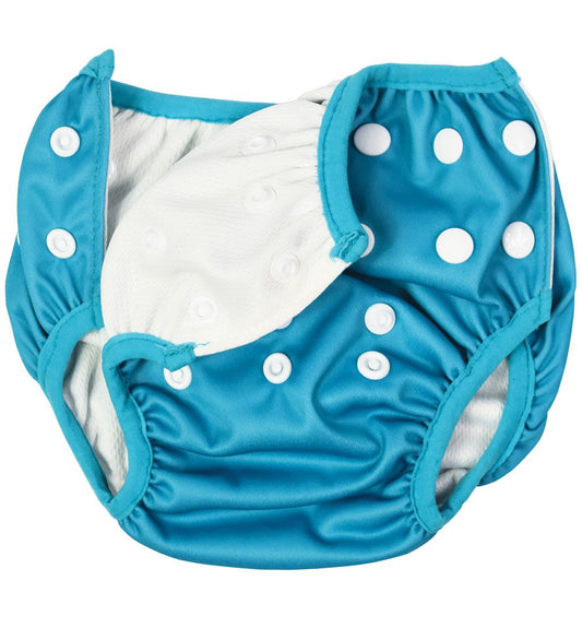 Splash About Zwemluier - Zwemmen Nappy - Aqua - Splash About - 1-3 jaar (80-98) - Zwemluiers
