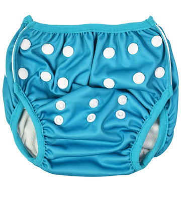 Splash About Zwemluier - Zwemmen Nappy - Aqua - Splash About - 0-1 jaar (50-80) - Zwemluiers