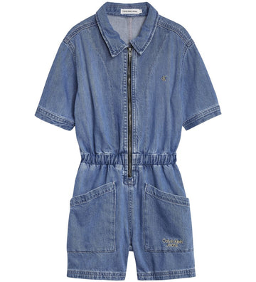 Calvin Klein Jumpsuit - Soft Denim - Light Denim - Calvin Klein - 16 jaar (176) - Jumpsuits