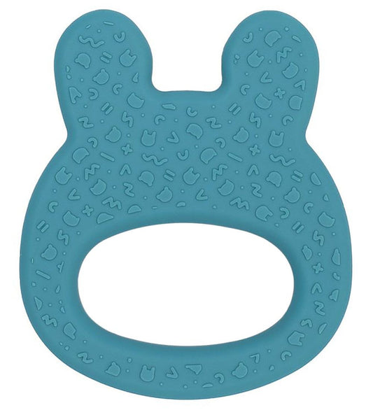 We Might Be Tiny Bijtring - Konijn - Silicone - Blue Schemering - We Might Be Tiny - OneSize - Bijtringen