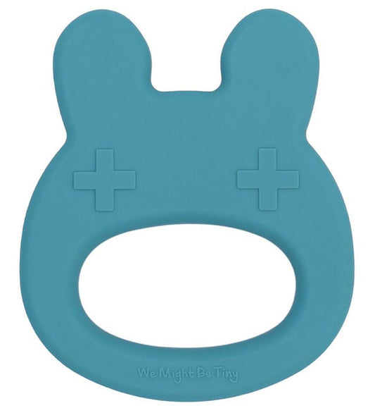 We Might Be Tiny Bijtring - Konijn - Silicone - Blue Schemering - We Might Be Tiny - OneSize - Bijtringen