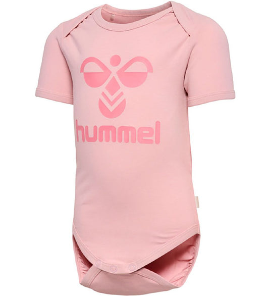 Hummel Romper s/s - hmlKaren - Roze - Hummel - 68 - Rompers Korte Mouw