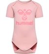 Hummel Romper s/s - hmlKaren - Roze - Hummel - 56 - Rompers Korte Mouw