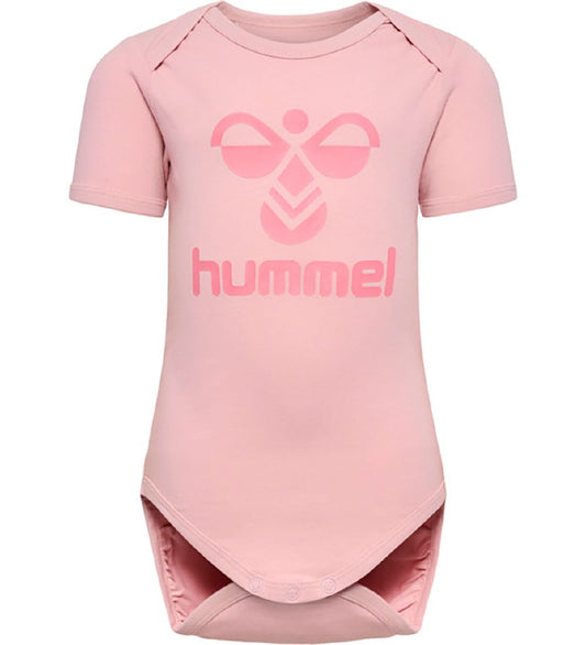 Hummel Romper s/s - hmlKaren - Roze - Hummel - 56 - Rompers Korte Mouw