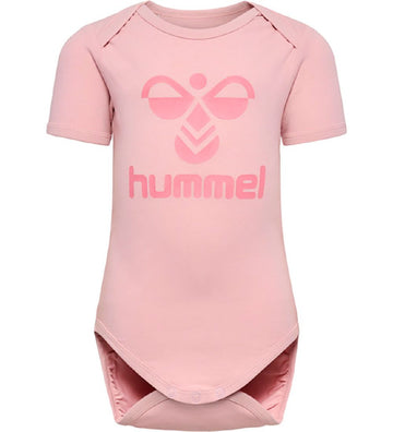 Hummel Romper s/s - hmlKaren - Roze - Hummel - 68 - Rompers Korte Mouw