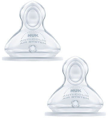 Nuk flessenspeen - First Choice+ - Stroomregeling - 2-pack - Nuk - 6-18 mnd - Flessenspenen