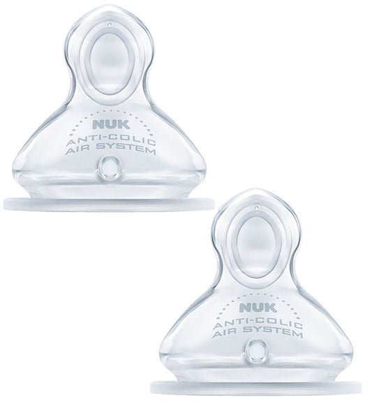 Nuk flessenspeen - First Choice+ - M - 2-pack - Nuk - 6-18 mnd - Flessenspenen