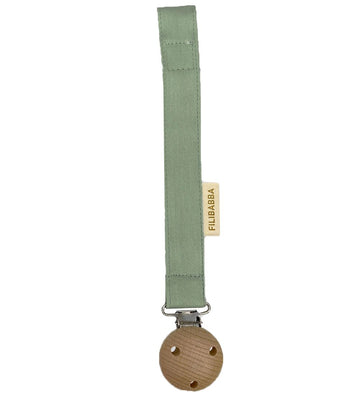 Filibabba Speenketting m. Klittenband - Aanbesteding Green - Filibabba - OneSize - Speenkettingen