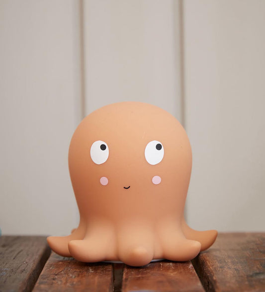 Filibabba Lamp - 13,5x13,5 cm - De octopus Otto - Filibabba - OneSize - Nachtlampen