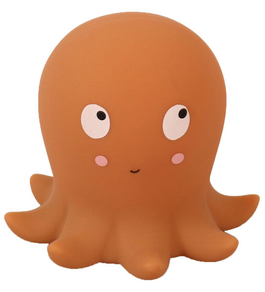 Filibabba Lamp - 13,5x13,5 cm - De octopus Otto - Filibabba - OneSize - Nachtlampen