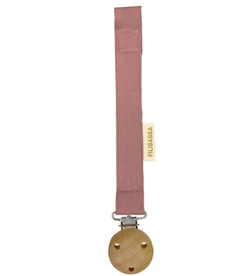 Filibabba Speenketting m. Klittenband - Blozen - Filibabba - OneSize - Speenkettingen