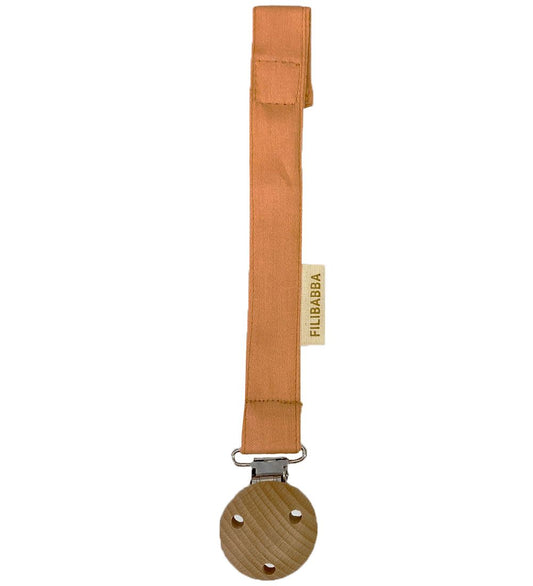 Filibabba Speenketting m. Klittenband - Sandy - Filibabba - OneSize - Speenkettingen