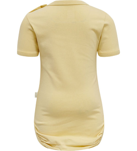Hummel Romper s/s - hmlLAKE - Italiaans Straw - Hummel - 68 - Rompers Korte Mouw