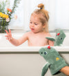 Lilliputiens Washandje -2-pack - Joe - Groen - Lilliputiens - OneSize - Washandjes