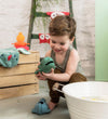 Lilliputiens Washandje -2-pack - Joe - Groen - Lilliputiens - OneSize - Washandjes