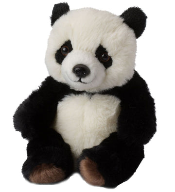 Bon Ton Toys Knuffel - 22 cm - WWF - Zittende panda - Zwart/Wit - Bon Ton Toys - OneSize - Knuffels