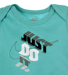 Nike Rompers s/s - Blok - 3-pack - Gewassen Teal - Nike - 3 mnd - Rompers Korte Mouw
