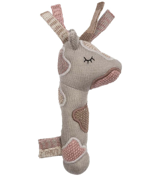 Smallstuff Rammelaar - Giraf - Sandy/Rose - Smallstuff - OneSize - Ramelaren