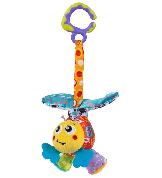 Playgro Hangspeeltje - 11 cm - Groovy Bij - Playgro - OneSize - Activiteitenspeelgoed