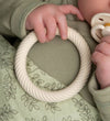 A Little Lovely Company Bijtring - 2-pack - Classic+ - Sage/Crea - A Little Lovely Company - OneSize - Bijtringen