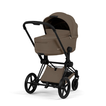 Kinderwagen Cybex Priam 5 Comfort Dark Brown/Coconut Brown incl. Foldable Carrycot