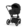 Kinderwagen Cybex Priam 5 Comfort Matt Black/Sepia Black incl. Foldable Carrycot