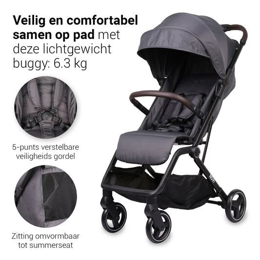 Buggy Novi Cloud Go Dark Grey