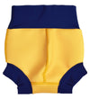 Splash About Zwemluier - Happy Nappy Nieuw - Geel/Navy - Splash About - 6-12 mnd - Zwemluiers