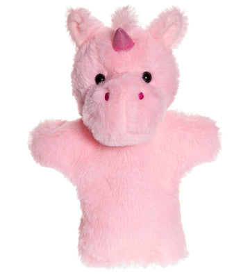 Teddykompaniet Handpop - 23 cm - Eenhoorn - Teddykompaniet - OneSize - Poppen