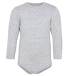 JBS Romper l/s - Bamboe - Grijs - JBS - 2 jaar (92) - Rompers Lange Mouw