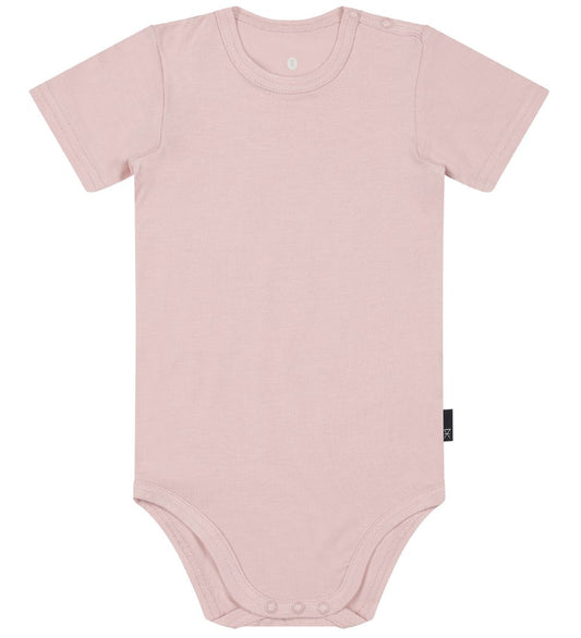 JBS Romper s/s - Bamboe - Roze - JBS - 1 jaar (80) - Rompers Korte Mouw