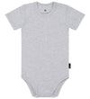 JBS Romper s/s - Bamboe - Grijs - JBS - 74 - Rompers Korte Mouw