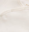 Fixoni Wikkelromper l/s - Rib - Gardenia - Fixoni - 50 - Rompers Lange Mouw
