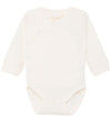 Fixoni Wikkelromper l/s - Rib - Gardenia - Fixoni - 50 - Rompers Lange Mouw