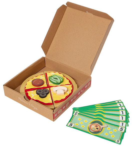 Melissa & Doug Speelset - Pizzabalie - 41 Onderdelen - Melissa & Doug - OneSize - Speelgoedeten