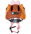 Crazy Safety Fietshelm - Giraffe - Brown - Crazy Safety - 49-55 cm - Fietshelmen