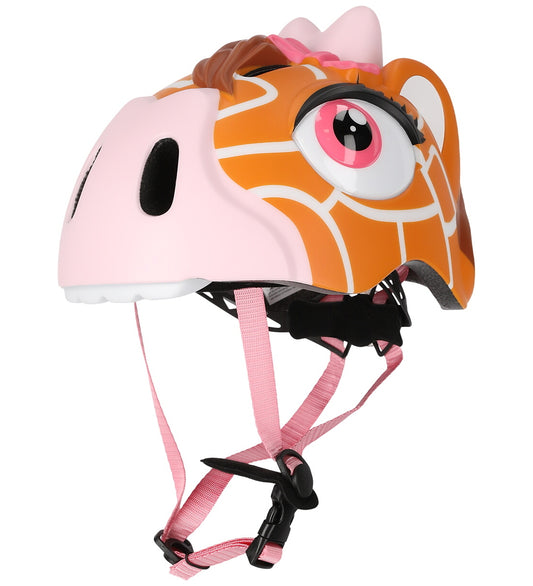 Crazy Safety Fietshelm - Giraffe - Brown - Crazy Safety - 49-55 cm - Fietshelmen