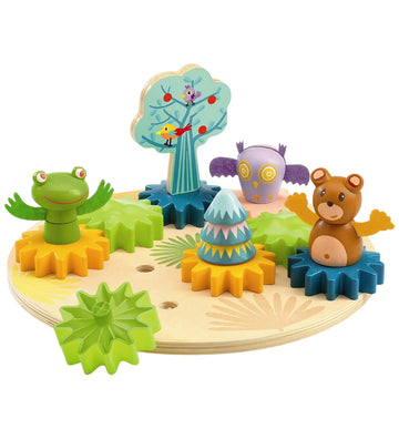 Djeco Activiteitenspeelgoed - Gears - Woodytwist - Djeco - OneSize - Activiteitenspeelgoed