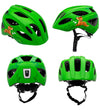 Crazy Safety Fietshelm - Cool Schattig - S - Green - Crazy Safety - 51-54 cm - Fietshelmen