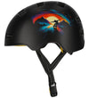Crazy Safety Fietshelm - Rampage Skating - Black/Oranje - Crazy Safety - 54-57 cm - Fietshelmen