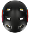 Crazy Safety Fietshelm - Rampage Skating - Black/Oranje - Crazy Safety - 54-57 cm - Fietshelmen