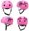 Crazy Safety Fietshelm - Oprit - Roze - Crazy Safety - 53-56 cm - Fietshelmen