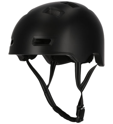Crazy Safety Fietshelm - Rampage - M - Zwart - Crazy Safety - 54-57 cm - Fietshelmen