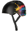 Crazy Safety Fietshelm - Rampage Splash - Oranje/Black/Yellow - Crazy Safety - 54-57 cm - Fietshelmen
