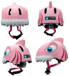 Crazy Safety Fietshelm - Shark - S - Roze - Crazy Safety - 51-54 cm - Fietshelmen
