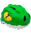 Crazy Safety Fietshelm - Crocodile - S - Green - Crazy Safety - 51-54 cm - Fietshelmen