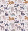 Nørgaard Madsens Beddengoed - Baby - Beige m. Wilde dieren - Nørgaard Madsens - Baby - Beddengoed - Baby