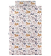 Nørgaard Madsens Beddengoed - Baby - Beige m. Wilde dieren - Nørgaard Madsens - Baby - Beddengoed - Baby
